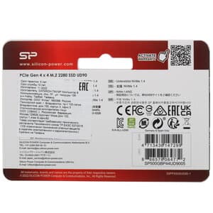 500 ГБ M.2 NVMe накопитель Silicon Power UD90 [SP500GBP44UD9005] thumb 2