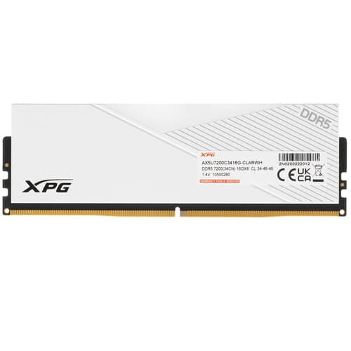XPG (ADATA) Оперативная память ADATA XPG Lancer RGB [AX5U7200C3416G-CLARWH] 16 ГБ, фото 3