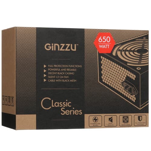 Блок питания GiNZZU CB650 [17130] черный thumb 8