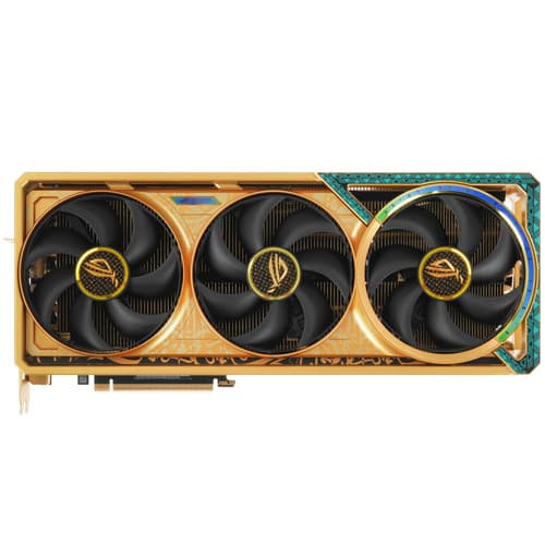 ASUS Видеокарта ASUS GeForce RTX 5080 ROG Astral Dhahab CORE OC Edition [ROG-ASTRAL-RTX5080-O16G-DHAHAB-CORE]