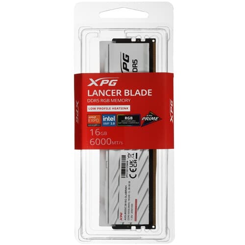 XPG (ADATA) Оперативная память ADATA XPG Lancer Blade RGB [AX5U6000C3616G-SLABRWH] 16 ГБ, фото 5