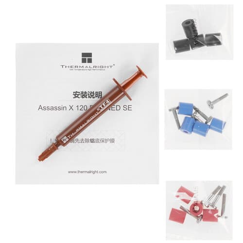 Thermalright Кулер для процессора Thermalright Assassin X 120 Refined SE ARGB [TRAX120RSEA] черный, фото 12