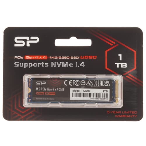 1000 ГБ M.2 NVMe накопитель Silicon Power UD90 [SP01KGBP44UD9005] thumb 1