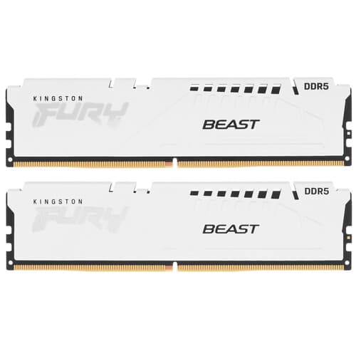 Kingston FURY Оперативная память Kingston FURY Beast White [KF564C32BWEK2-64] 64 ГБ