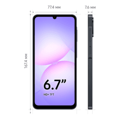 Samsung 6.7" Смартфон Samsung Galaxy A07 128 ГБ черный, фото 10