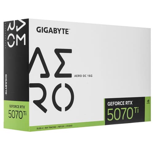 GIGABYTE Видеокарта GIGABYTE GeForce RTX 5070 Ti AERO OC [GV-N507TAERO OC-16GD], фото 12