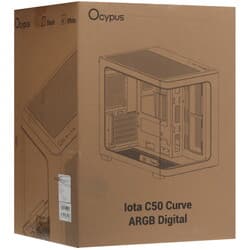 Корпус Ocypus Iota C50 Curve ARGB [Iota-C50-WHD300CD-GL] белый thumb 17