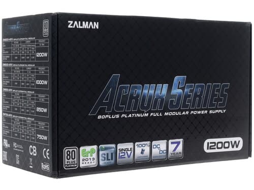 Блок питания ZALMAN ARX 1200W [ZM1200-ARX] черный thumb 8