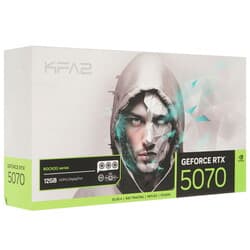 KFA2 Видеокарта KFA2 GeForce RTX 5070 ROCK(X) OC 3FAN RGB White [57NON7MDBVXK], фото 10
