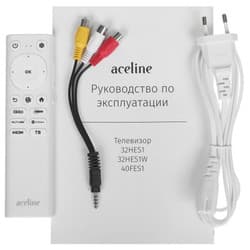 Aceline 32" (80 см) Телевизор Aceline 32HES1W белый, фото 11