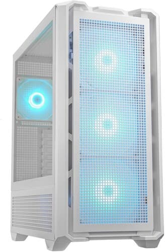 Корпус Cougar MX600 RGB [MX600 RGB White] белый thumb 1