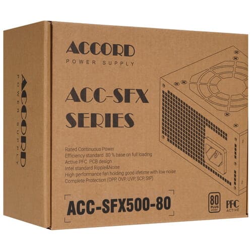 Блок питания Accord ACC-SFX500-80  черный thumb 7