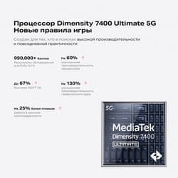 Infinix 6.78" Смартфон Infinix NOTE 60 256 ГБ голубой, фото 25