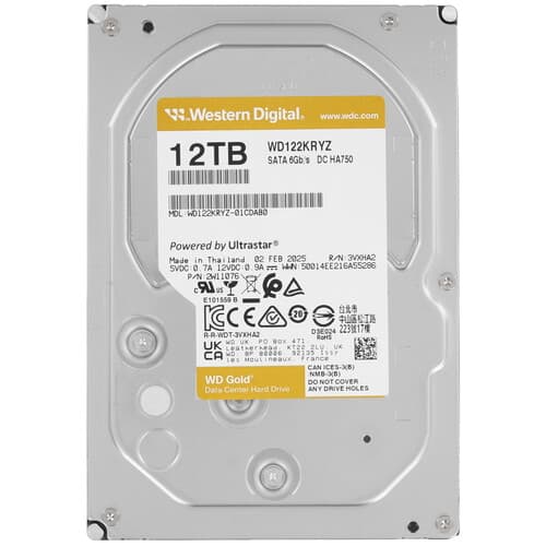12 ТБ Жесткий диск Western Digital Gold [WD122KRYZ] thumb 1