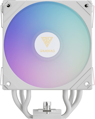 GAMDIAS Кулер для процессора GAMDIAS BOREAS M2-51D WH ARGB [16352-02500-00000-G] белый, фото 2