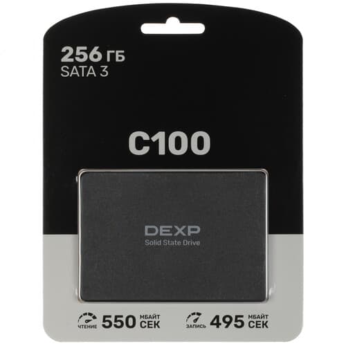 DEXP 256 ГБ 2.5" SATA накопитель DEXP C100 [C100SMYM256], фото 5