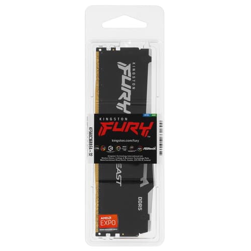 Kingston FURY Оперативная память Kingston FURY Beast Black RGB [KF560C36BBEA-32] 32 ГБ, фото 4