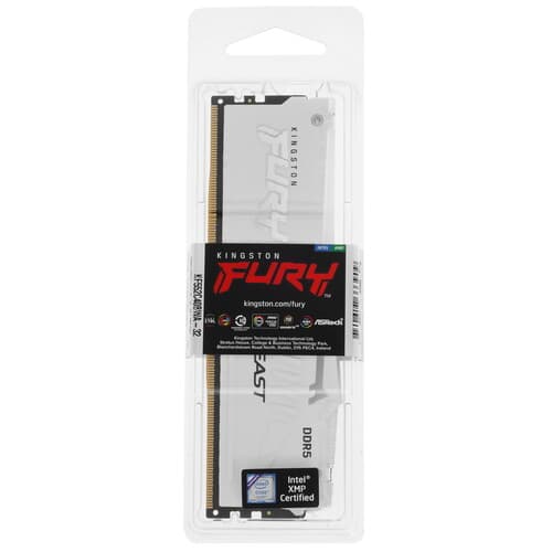Kingston FURY Оперативная память Kingston FURY Beast White RGB [KF552C40BWA-32] 32 ГБ, фото 5