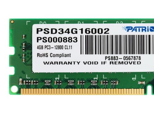 Patriot Memory Оперативная память Patriot Signature [PSD34G16002] 4 ГБ, фото 3