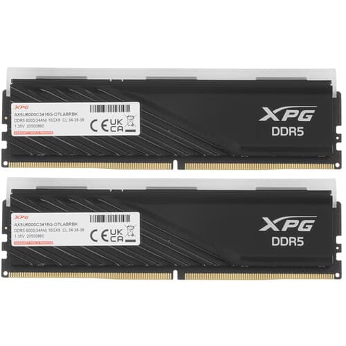 XPG (ADATA) Оперативная память ADATA LANCER BLADE RGB [AX5U6000C3416G-DTLABRBK] 32 ГБ, фото 2