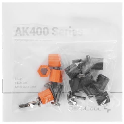 DEEPCOOL Кулер для процессора DEEPCOOL AK400 ZERO DARK [R-AK400-BKNNMN-G-2] черный, фото 9