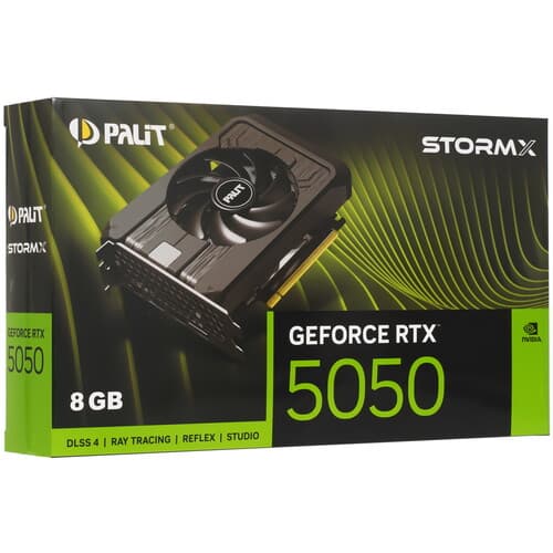 Palit Видеокарта Palit GeForce RTX 5050 STORMX [NE65050019P1-GB2070F], фото 10