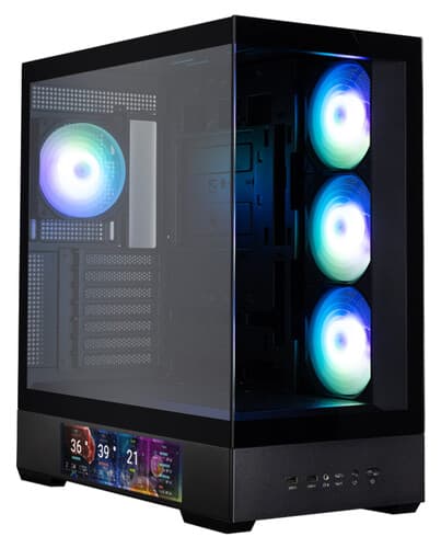 Корпус ZALMAN P40 DS [P40 DS Black] черный thumb 1