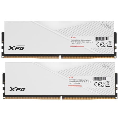 XPG (ADATA) Оперативная память ADATA XPG Lancer RGB [AX5U6000C3016G-DCLARWH] 32 ГБ, фото 3