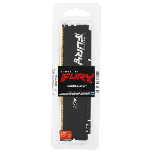 Kingston FURY Оперативная память Kingston FURY Beast Black [KF556C36BBE-32] 32 ГБ, фото 4
