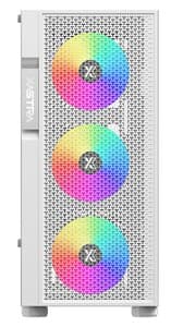Корпус XASTRA A302 [A302-WH-FC120FRGB-4F-GL] белый thumb 2