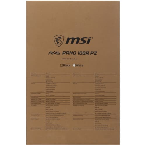 Корпус MSI MAG PANO 100R PZ [306-7G26W22-HH9] белый thumb 18