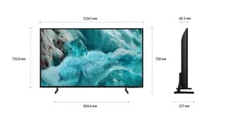 Samsung 55" (138 см) Телевизор Samsung QE55Q7FAAUXRU черный, фото 9