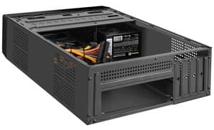 Корпус ExeGate MI-208U2-M400 [EX296296RUS] черный thumb 3