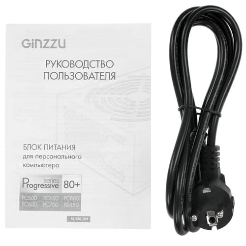 Блок питания GiNZZU PC500 [17132] красный, черный thumb 6
