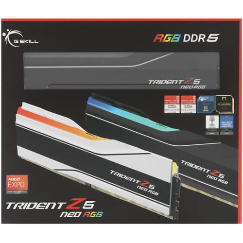 G.Skill Оперативная память G.Skill Trident Z5 Neo RGB [F5-6000J3244G64GX2-TZ5NR] 128 ГБ, фото 5