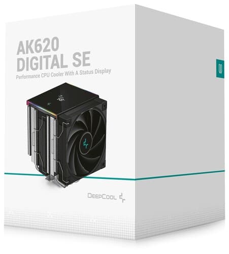 DEEPCOOL Кулер для процессора DEEPCOOL AK620 DIGITAL SE [R-AK620-BKADMN-GJD] черный, фото 10