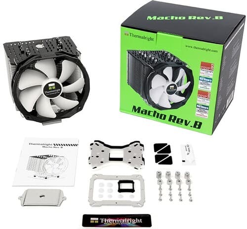 Thermalright Кулер для процессора Thermalright Macho Rev.B [HR-02 Macho Rev.B] черный, фото 17