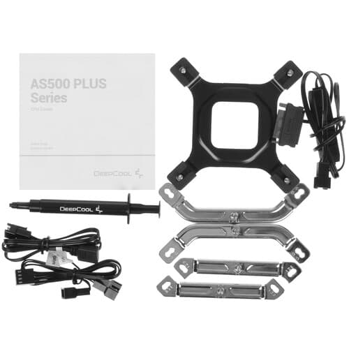 DEEPCOOL Кулер для процессора DEEPCOOL AS500 PLUS WH [LGA1700] [R-AS500-WHNLMP-G] белый, фото 11