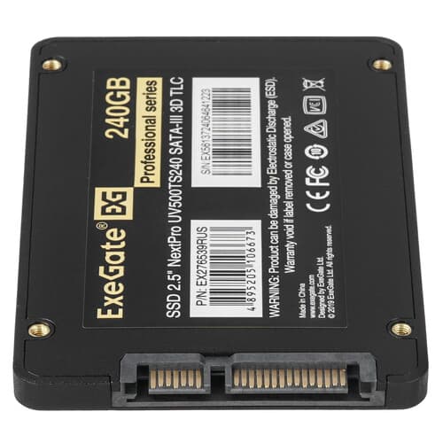 ExeGate 240 ГБ 2.5" SATA накопитель ExeGate NextPro UV500TS240 [EX276539RUS], фото 3