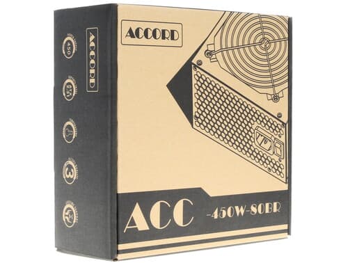 Блок питания Accord ACC-450W-80BR [ACC-450W-80BR] черный thumb 8