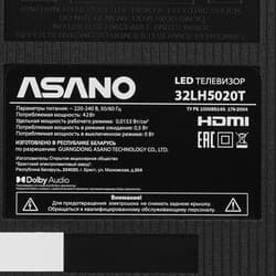 Asano 31.5" (80 см) Телевизор Asano 32LH5020T черный, фото 8