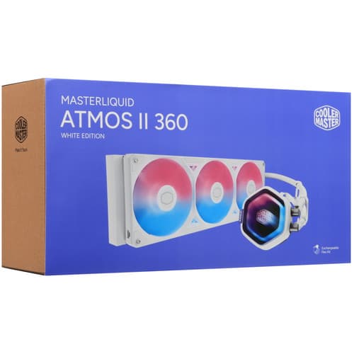 Система охлаждения Cooler Master ML 360 Atmos II LCD ARGB  белая thumb 12