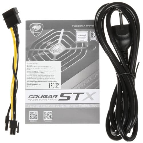 Блок питания Cougar STX 450W [CGR ST-450] черный thumb 6