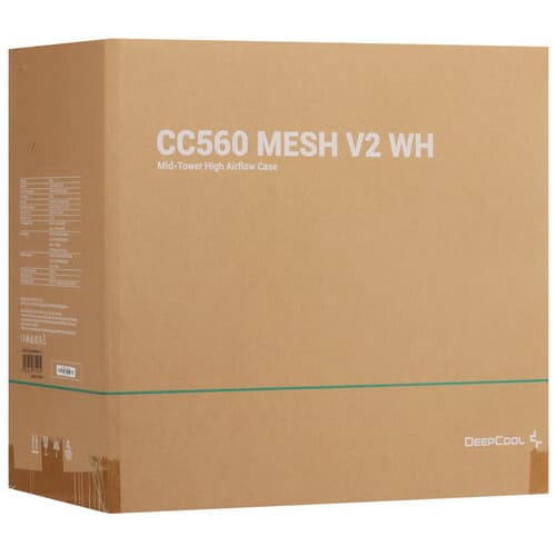 Корпус DEEPCOOL CC560 MESH V2 [R-CC560-WHAMA4-G-2] белый thumb 16