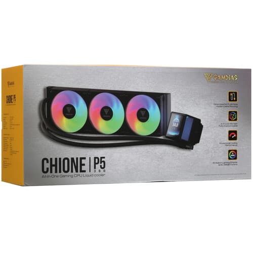 Система охлаждения GAMDIAS CHIONE P5-360 черная thumb 13