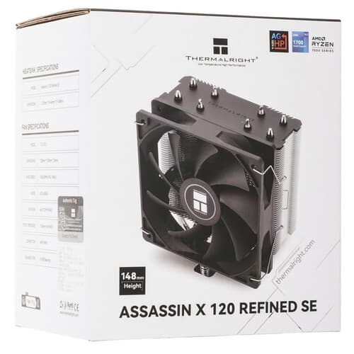 Thermalright Кулер для процессора Thermalright Assassin X 120 Refined SE [AX120-R-SE] черный, фото 10