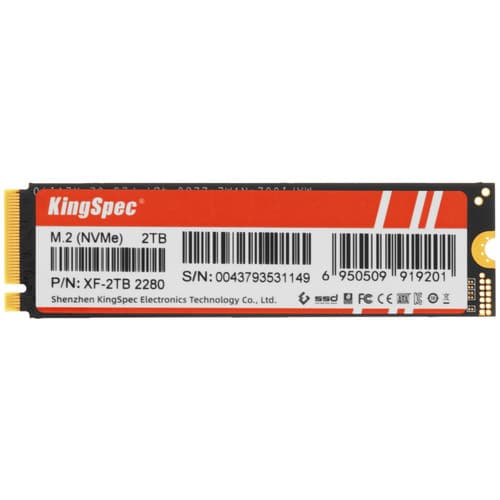 2000 ГБ M.2 NVMe накопитель KingSpec XF [XF-2TB] thumb 2