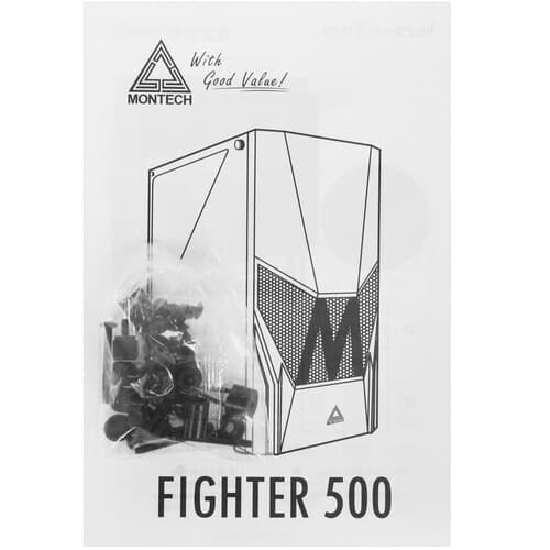 Корпус MONTECH FIGHTER 500 [FIGHTER 500 (W)] белый thumb 15