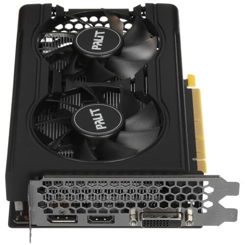 Palit Видеокарта Palit GeForce RTX 3050 Dual OC V1 [NE63050S18P1-1070D], фото 3