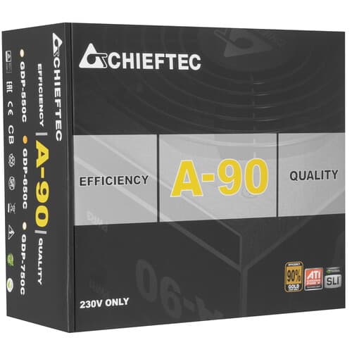 Блок питания Chieftec A-90 650W [GDP-650C] черный thumb 7